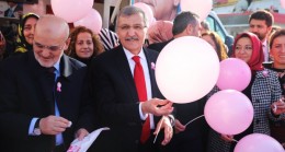 Murat Aydın ‘Dünya Kanser Günü’nde vatandaşlara pembe kurdele taktı!..
