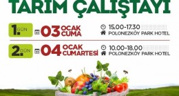 ARICILIKTA TIBBİ VE AROMATİK BİTKİLERE BEYKOZ TARIM ÇALIŞTAYI BAŞLIYOR!..