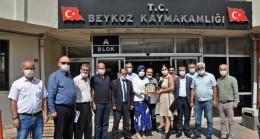 Beykoz İl Dernekler Birliği’nden Yeni Kaymakam Çiçekli’ye Hoş Geldiniz Ziyareti