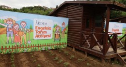 BEYKOZ “ENGELSİZ TARIM ATÖLYELERİ” NDE İLK FİDELER DİKİLDİ!…