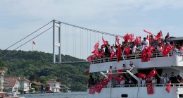 10 BİNİ AŞKIN BEYKOZLU GEMİLERLE ÇIKARMA YAPTI!..