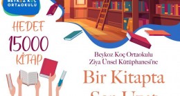 Beykoz Koç Ortaokulu: “Hedef 15000 Kitap, Bir Kitapta Sen Uzat” !…