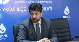 DEVA Partisi MV Aday Adayı Şenol Korkmaz’dan Basın Açıklaması!…