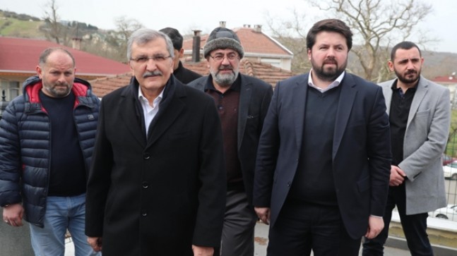 Beykoz’da Murat Aydın ile vatandaş arasında güldüren “oy” sohbeti!..