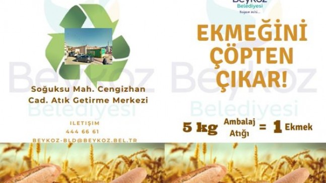 Beykozlular Ekmeğini Çöpten Çıkaracak!..
