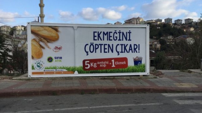 SIFIR ATIK İÇİN “EKMEĞİNİ ÇÖPTEN ÇIKAR” PROJESİ BEYKOZ’DA!..