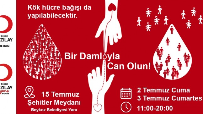 Kızılay Beykoz Şubesi: “Bir Damla İle Can Olsun” !…