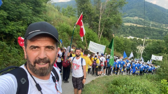 Dilmaç; Bosna’da “Barış Yürüyüşüne” Katıldı!..