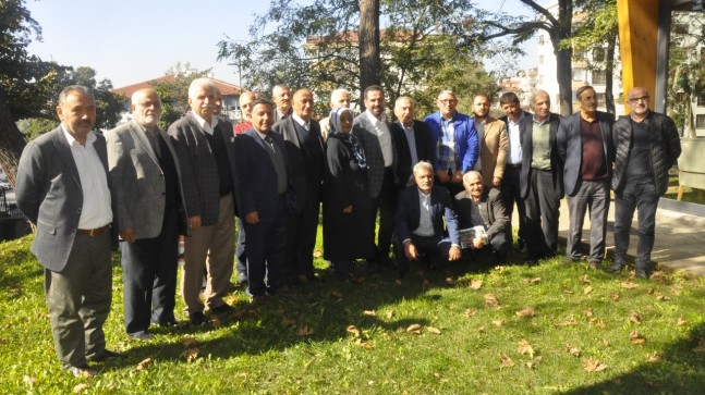 AK PARTİ ÖNCEKİ DÖNEMLER MUHTARLARIYLA BULUŞTU!..
