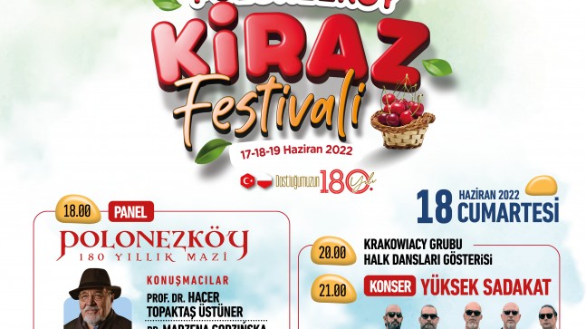 TARİHİ TÜRK-POLONYA DOSTLUĞU KİRAZ FESTİVALİ’YLE TAÇLANACAK   