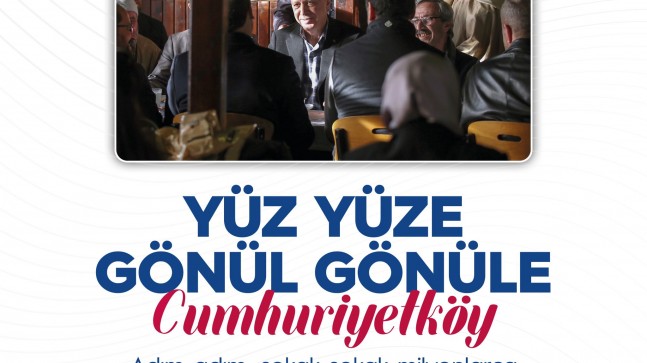 AK PARTİ BEYKOZ “YÜZ YÜZE 100 GÜN” PROJESİYLE SAHAYA İNDİ!…