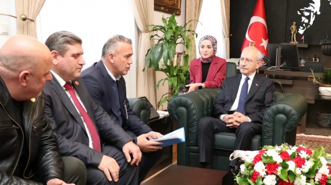 BEYKOZLU MUHTARLAR KILIÇDAROĞLU İLE GÖRÜŞTÜ!…