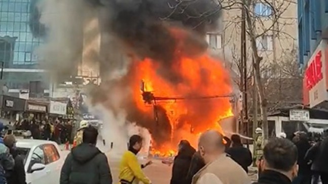 Beykoz’da Korkutan Yangın!…