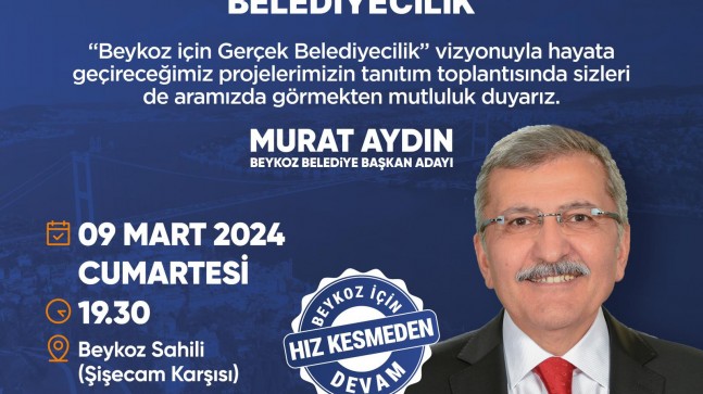 BEYKOZ’DA BÜYÜK LANSMAN HEYECANI!…