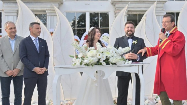 İmamoğlu Beykoz’da nikah kıydı