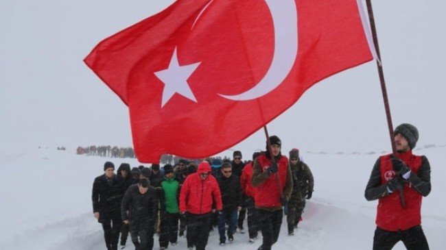 Beykozlular Sarıkamış Şehitleri İçin Yürüdü!..