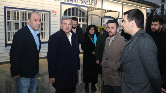 Başkan adayı Aydın, Anadolu Hisarı’nda esnafları ziyaret etti!..