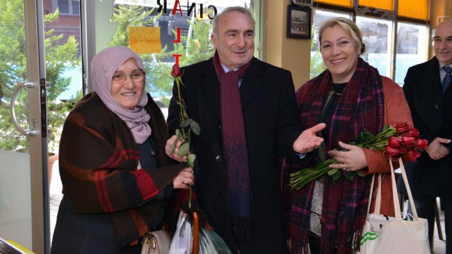 COŞKUN TOSUN’DAN EMEKÇİ KADINLARA ZİYARET!..