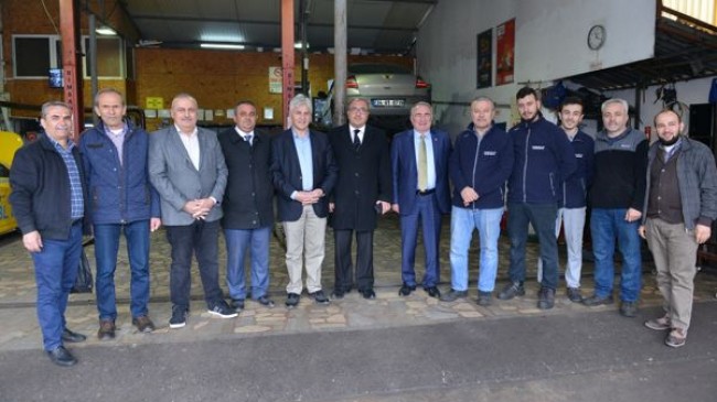DEDEOĞLU OTO SANAYI ESNAFI, DERTLERİNİ COŞKUN TOSUN’A DÖKTÜLER!..