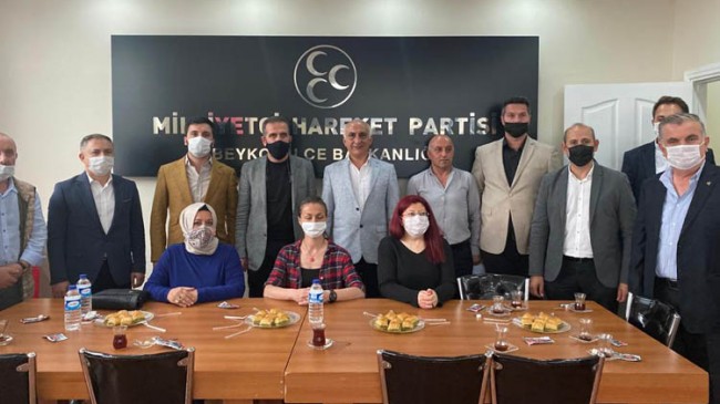 AK Parti’den MHP’ye Ziyaret!…