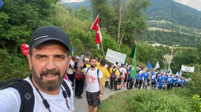 Dilmaç; Bosna’da “Barış Yürüyüşüne” Katıldı!..