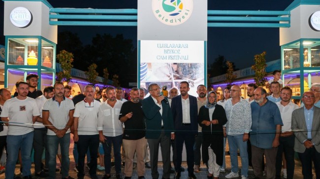 “Beykoz Uluslararası Cam Festivali” Işıltıyla Başladı !…