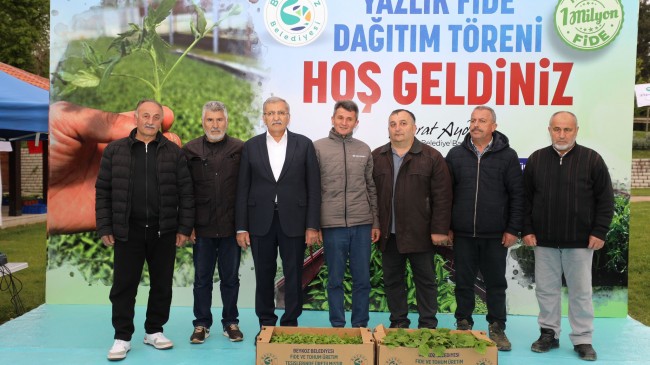 Beykoz’da Her Yıl 1 Milyon Fide Desteği!…