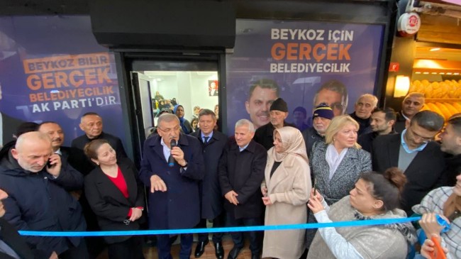 AK Beykoz’dan Seçim Bürosu Açılışları!..