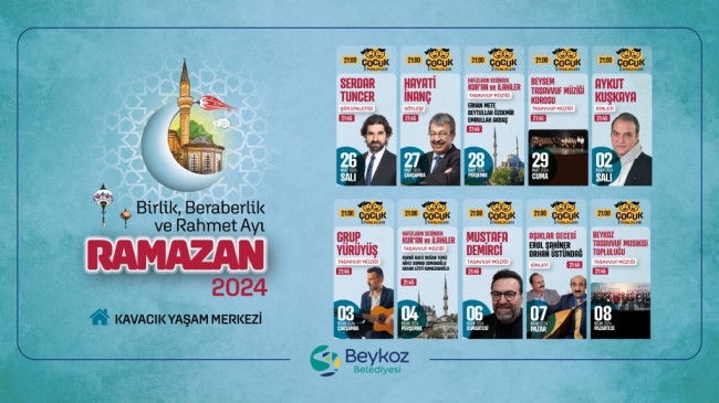 Beykoz On Bir Ayın Sultanı Ramazan’a Hazır!…