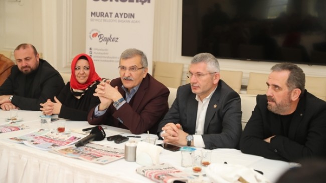 Murat Aydın Beykoz’da STK yöneticileriyle bir araya geldi!..