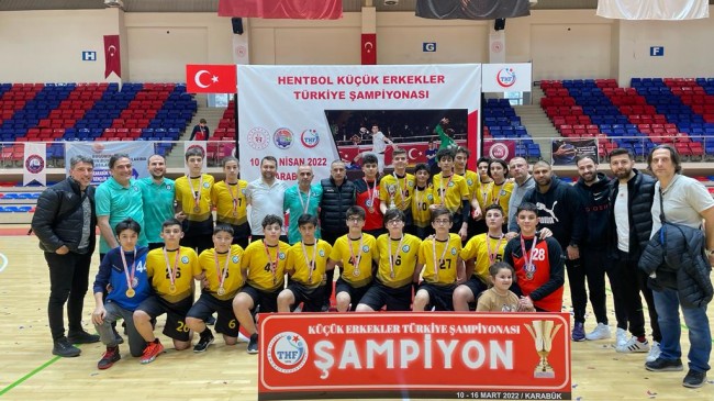 Beykozlu Küçük Erkekler Hentbolda Türkiye Şampiyonu Oldu!..