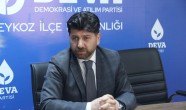 DEVA Partisi MV Aday Adayı Şenol Korkmaz’dan Basın Açıklaması!…