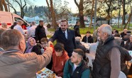 CUMHUR İTTİFAKI PAZARCI ESNAFIYLA BİRLİKTE ORUCUNU AÇTI!…