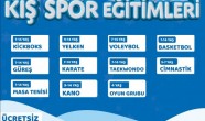 Beykoz’da 11 Branşta “Kış Spor Eğitimleri” Başlıyor!…