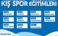 Beykoz’da 11 Branşta “Kış Spor Eğitimleri” Başlıyor!…
