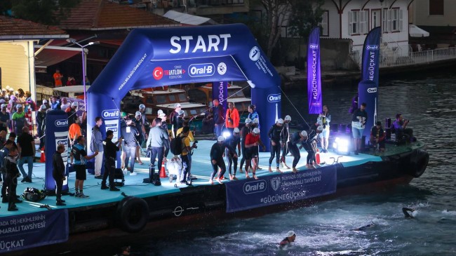 Boğaz’da Triatlon Rekabeti Yaşandı!…