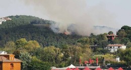 Anadolu Hisarı’nda orman yangını!..