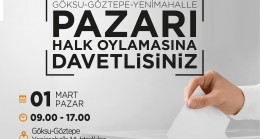 Pazar Yeri Halk Oylaması!..