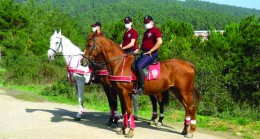 Atlı Polisler Beykoz Ormanlarında!…