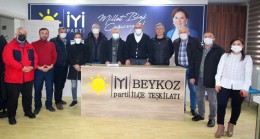 BEYKOZ KULÜPLER BİRLİĞİNDEN İYİ PARTİ BEYKOZ İLÇEZİNE ZİYARET VAR!…