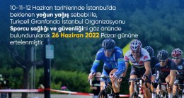 Beykoz’da Yapılacak Turkcell Granfondo Ertelendi!…