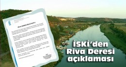 İSKİ’den Riva Deresi açıklaması!…