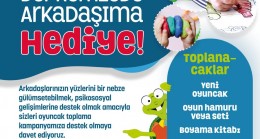 BEYKOZ’DAN DEPREMZEDE ÇOCUKLARA RENGÂRENK OYUNCAKLAR !…