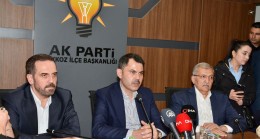 Bakan Kurum AK Parti Beykoz İlçe Başkanlığını Ziyaret Etti!…