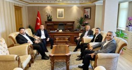Başkan Aydın’dan “Hoşgeldin” ziyareti!…