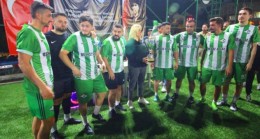 Sedat Okur Turnuvasının şampiyonu Soğuksuspor