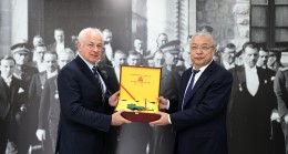 Çin Heyeti’nden Başkan Köseler’e ziyaret