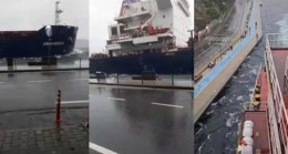 Dev Yük Gemisi Beykozu teğet geçti