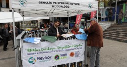 BEYKOZ’DA “ATIKLAR ÇANTAYA ENGELLİLER HAYATA” DÖNÜYOR