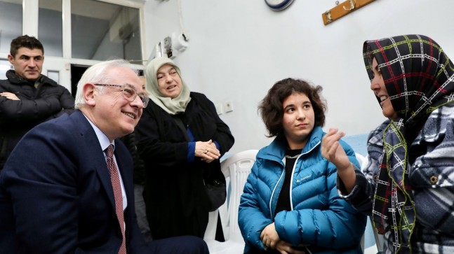 Başkan Köseler Öğümce’nin Sorunlarını Dinledi
